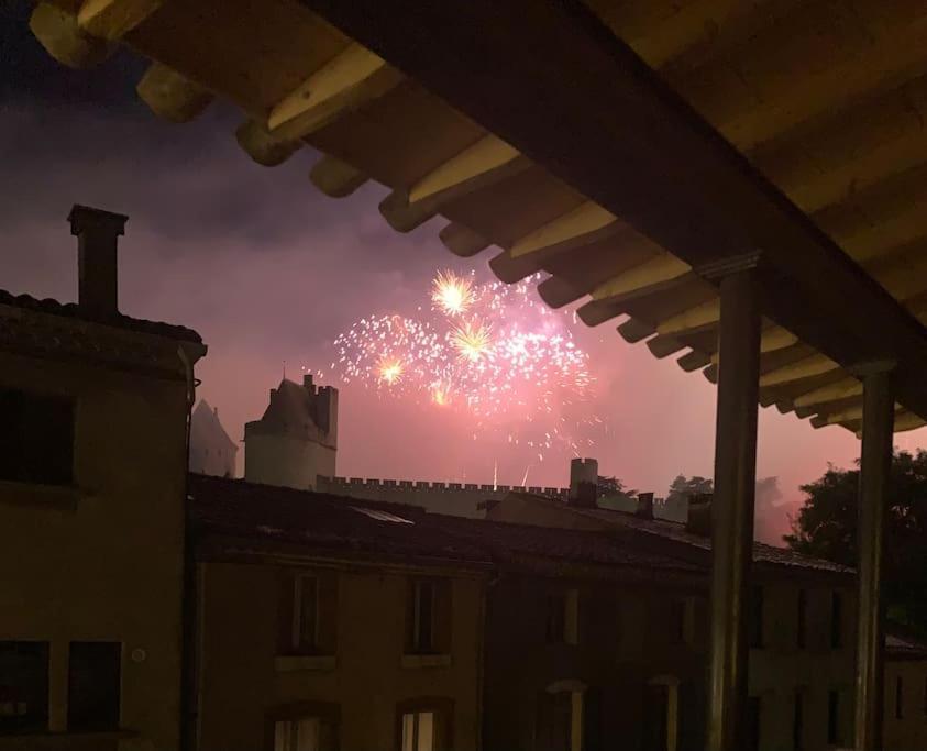 Gite Au Pied De La Cite Medievale - Le 127 Carcasona Exterior foto